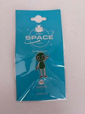 Jellycat Space 2025 Korea Zyllan Alien Enamel Pin